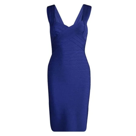 Herve Leger Jodi Bandage Dress - Picture 2 of 12